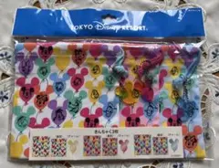 東京ディズニーリゾート ミッキー バルーン巾着 3枚セット【新品未開封】