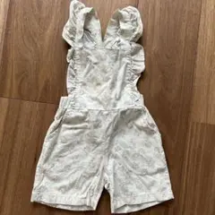 pourenfant アンファン 花柄サロペット XS 韓国子供服