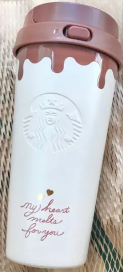 スタバ　バレンタイン2026ステンレスTOGOボトルチョコレート473ml