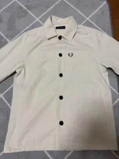 Fred Perry アイボリー シャツジャケット
