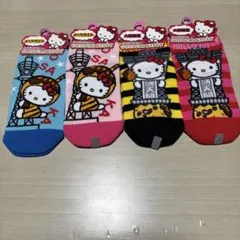 大阪限定キティご当地靴下4足セット⑥