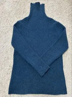 セレクトモカタートルネックリブニット
