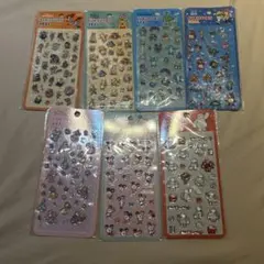 ディズニープクプクシール7種セット まとめ売り