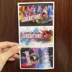 GENERATIONS from EXILE TRIBE シール【新品未使用】
