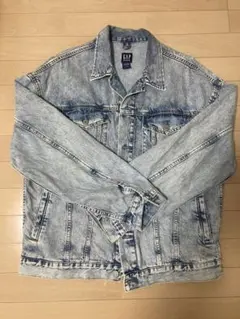 GAP オーバーサイズアイコンジャケット M ライトブルー