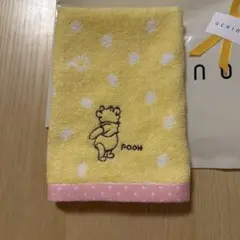 プーさん 水玉模様タオル UCHINOのサムネイル