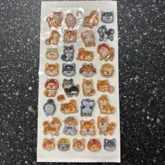 【匿名配送】ボンボンドロップシール　柴犬
