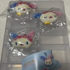 最安値】大好評第9弾サンリオ　ウサハナぬいぐるみチャーム　3セット