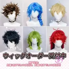 コスプレ ウィッグオーダー受付 【初回予約受付開始】 キャンペーン特典豊富