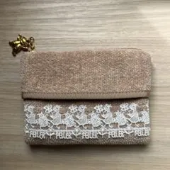 新品未使用　フェイラーポーチ　フェイラーアンドハイジ　近沢レース 新品 フェイラー ハイジ 近沢レース サイドポーチ 完売品 FEILER