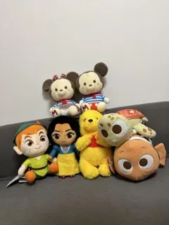 ディズニー　ぬいぐるみセット