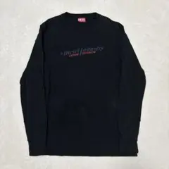 ディーゼル DIESEL ロングスリーブ Tシャツ ブラック Mサイズ