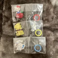 サンリオ キーリングハンガー　ポムポムプリン　シナモロール　ハローキティ