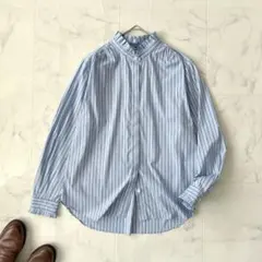 マッキントッシュロンドン フリルストライプブラウス 38 - メルカリ