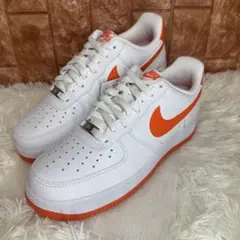 【新品】 Nike Air Force 1 '07 ホワイト/オレンジ