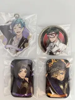 ツイステッド ワンダーランド アクリルキーホルダー・缶バッジ セット