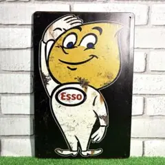 89番】ドロップボーイ エッソボーイ アメリカン雑貨 ガレージ ブリキ看板