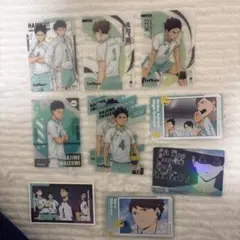 ハイキュー!! 岩泉一 国見英 及川徹 カードセット