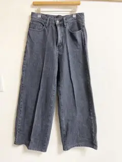 ユニクロ　ワイドパンツ