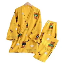 甚平 部屋着 上下セット 作務衣 じんべい　M レディース　未使用　タグ付き