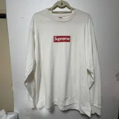 Supreme Box Logo L/S Tee L ショッパー付き