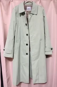 【美品】トレンチコート/レディース/ロペピクニック/グリーン/春用/アウター