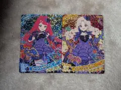 ひみつのアイプリ4弾　ゴーストハロウィン星4　2枚セット（サクラ&タマキ）