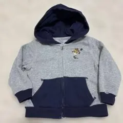 ポロラルフローレン　ポロベア刺繍 フード付きトレーナー 90