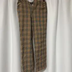 Burberrys チェック柄カジュアルパンツ 36
