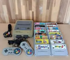 スーパーファミコン 本体 ソフト13本セット - メルカリ
