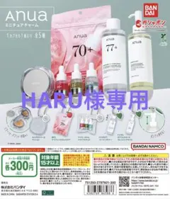Anua ミニチュアチャーム 5種セット
