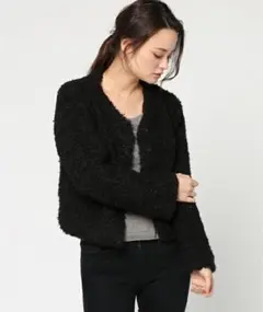 新品☆アースミュージック&エコロジー ショートファーコート