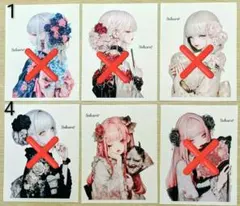 Sakuraꕤ︎︎様　人物ステッカー　女の子