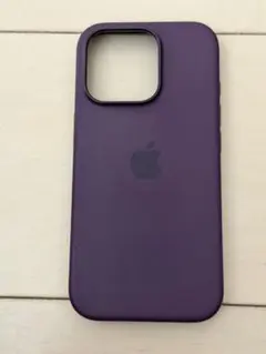 パープル iPhone pro16用シリコンケース