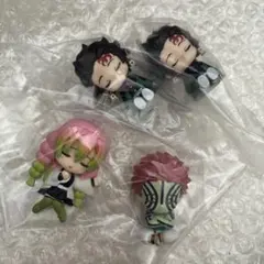 鬼滅の刃 ねむらせ隊3 ガチャガチャ 猗窩座　炭治郎　蜜璃　まとめ売り