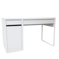 IKEA MICKE ホワイトデスク 引き出し付き - メルカリ