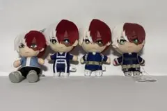 僕のヒーローアカデミア　ヒロアカ　轟焦凍 ぬいぐるみ 4体セット