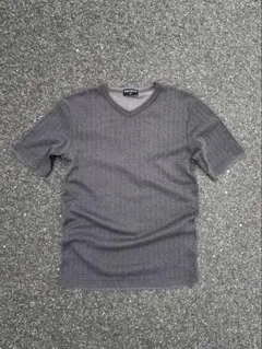 m*様 old UNIQLOグレー Vネック Tシャツ 半袖