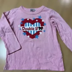 ミキハウス ダブルB 長袖カットソー 100cm