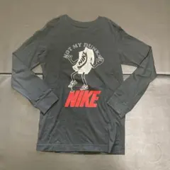 【NIKE】 長袖カットソー 黒