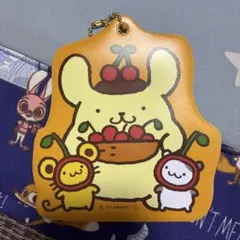ポムポムプリン さくらんぼポケット付き キーホルダー未使用 - メルカリ