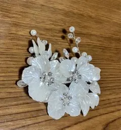 フラワーヘアピン