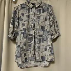 半袖シャツ ベージュ・グレー・ブルー