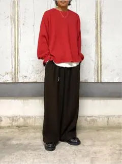 ANCELLM / BELTED WOOL SLACKS 26SS - メルカリ