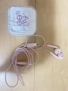 fwee 有線イヤホン ピンクのサムネイル