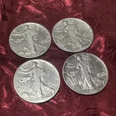 銀貨 米国 アメリカンイーグル 2017年 ゴールドホログラム - メルカリ