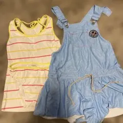 女の子用ワンピース水着