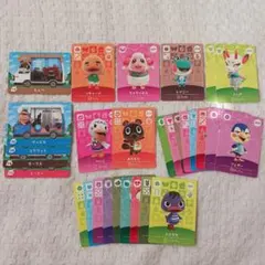 あつ森amiiboカード　もんぺ　リチャード　ちゃちゃまる　レイニー　よしの　他