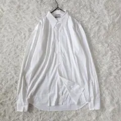 【良品】プラダ PRADA 長袖シャツ ドレスシャツ ストレッチ 伸縮性 XLのサムネイル