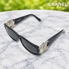 ★美品★シャネル　サングラス ココマーク　べっこう　02461 94305 シャネル サングラス 02461 94305 黒 ココマーク ブラック - メルカリ